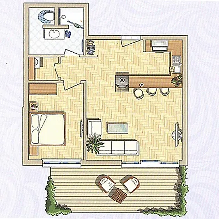 Appartement Les Belles, Haus Bastien, Fw Charmant, Whg 7 Zingst